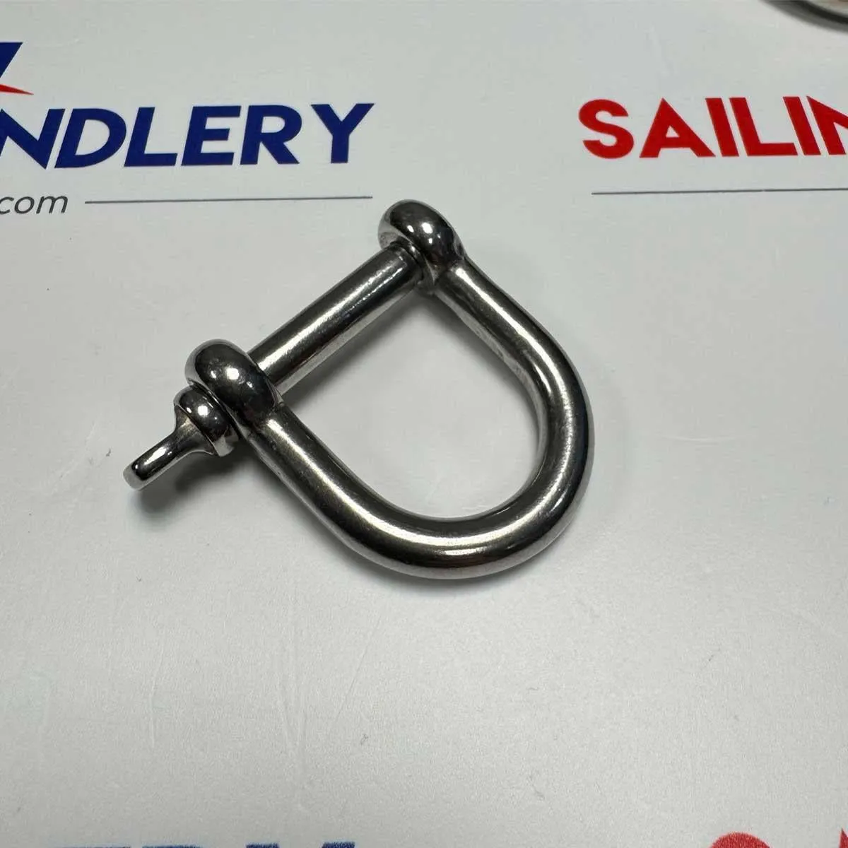 8mm Stainless Steel Wide D Shackle