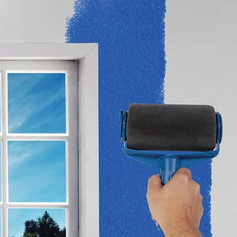 🔥🔥9Pcs/set Multifunctional Wall Decorative Paint Roller Brush Tools🔥🔥