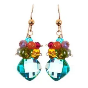 Abby Cluster Earrings