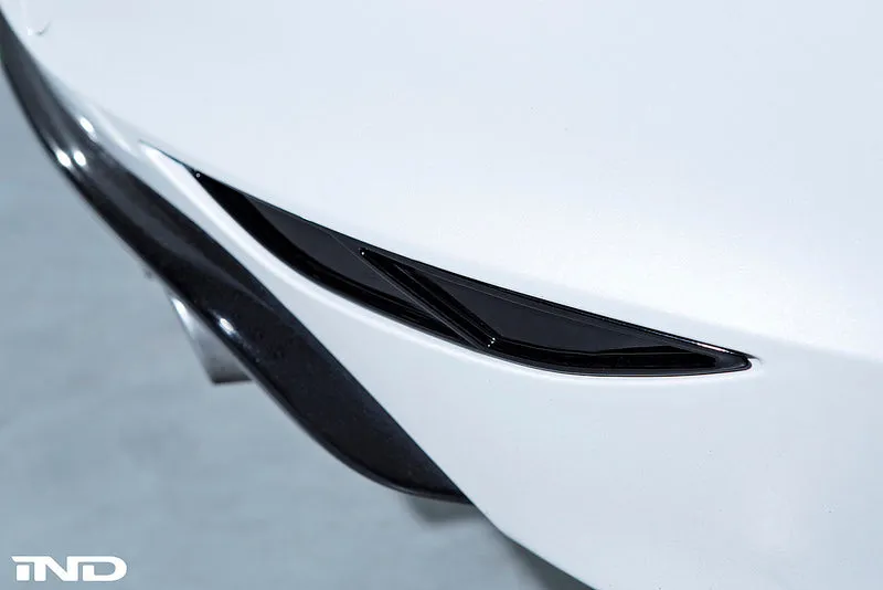 Acexxon MK7 Golf R Rear Reflector Insert Set - Diagonal Slat