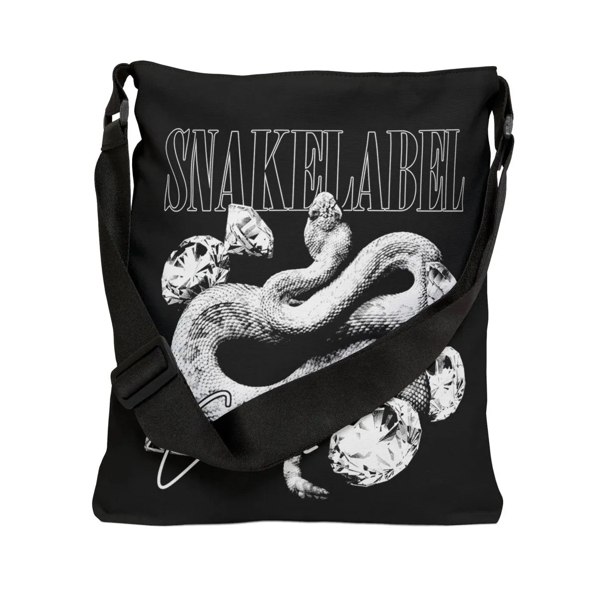 Adjustable Tote Bag AOP | Durable 100% Spun Polyester - 2 Size Options & Adjustable Strap