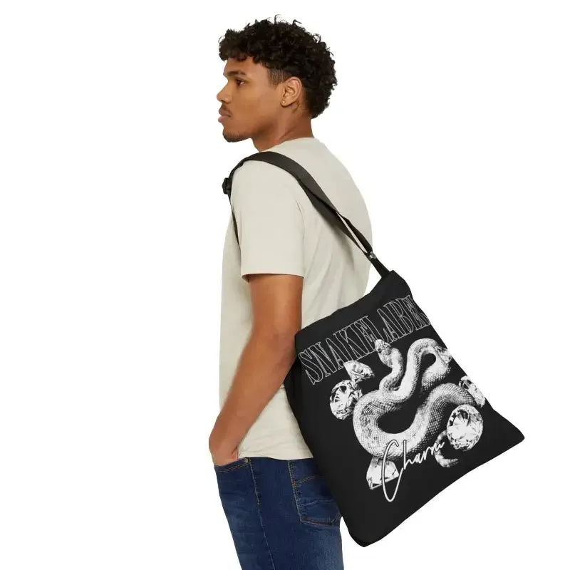 Adjustable Tote Bag AOP | Durable 100% Spun Polyester - 2 Size Options & Adjustable Strap