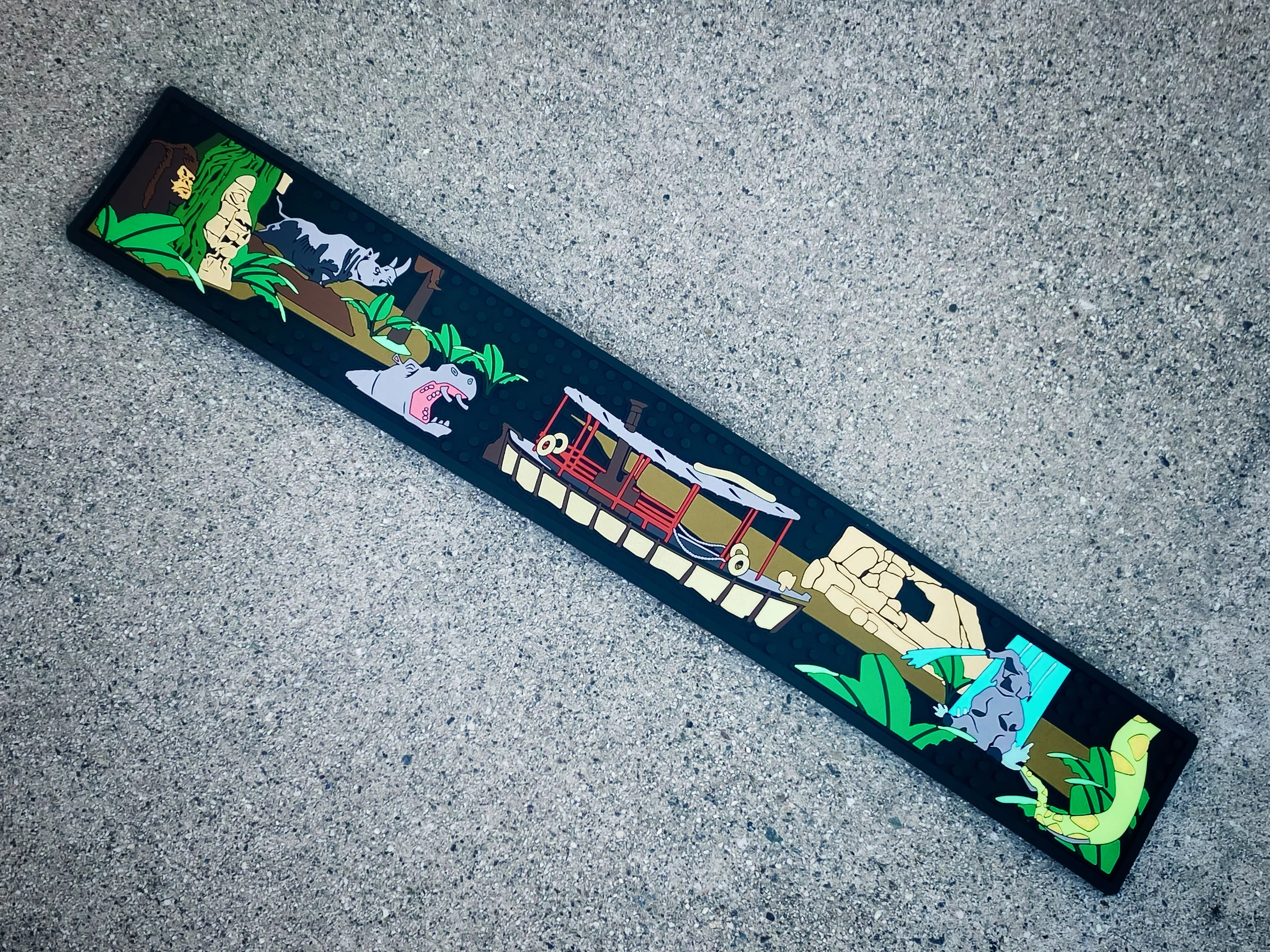 Adrift Venture Jungle Voyage Bar Mat