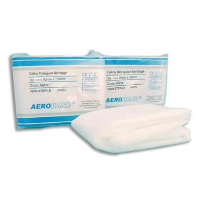 Aero Healthcare - AEROBAND CC COTTON CALICO TRI-BANDAGE 90X90X127 - EACH