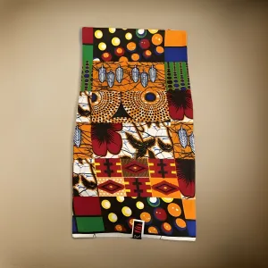 African Colorful Patch Print Ankara Fabric 6yrds