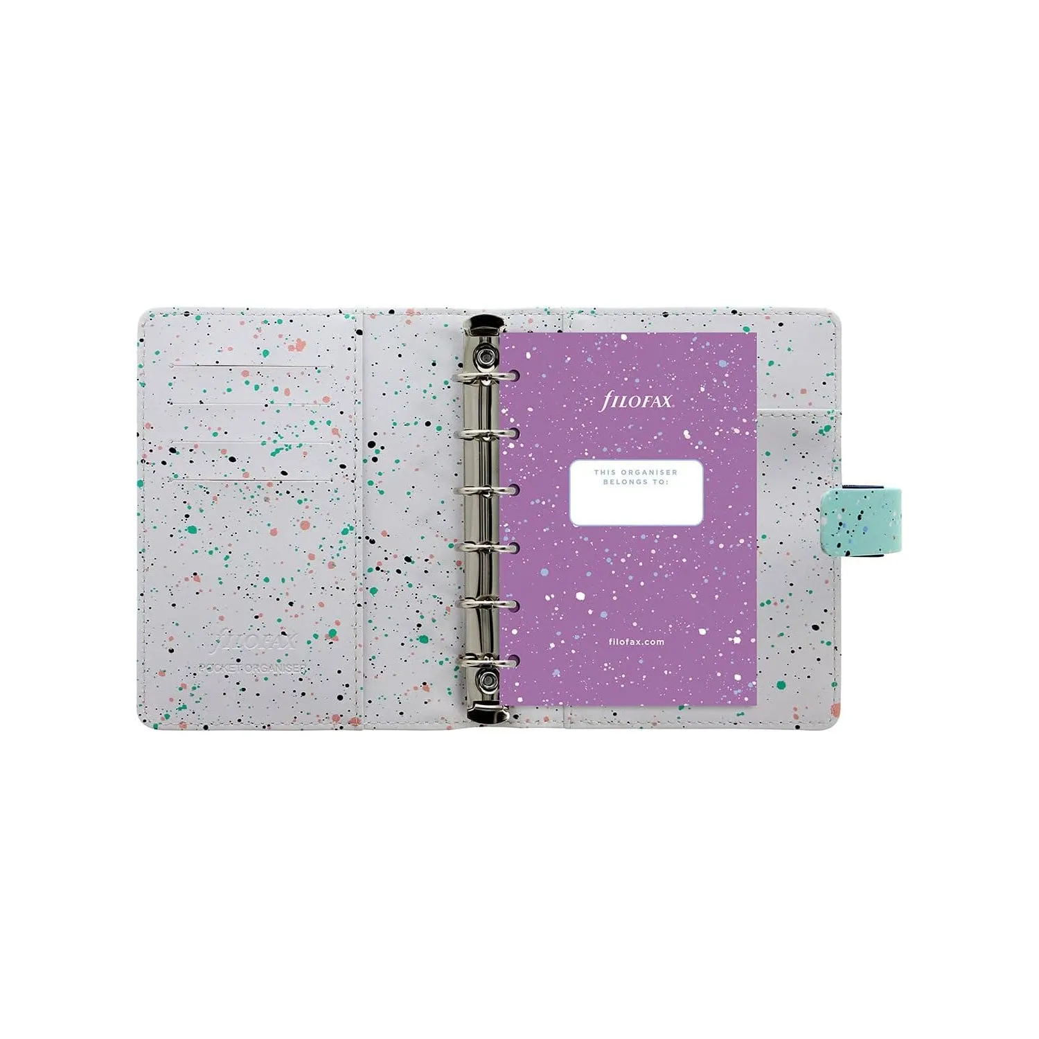 Agenda Organizer Tascabile Filofax Non Datato Expression Menta