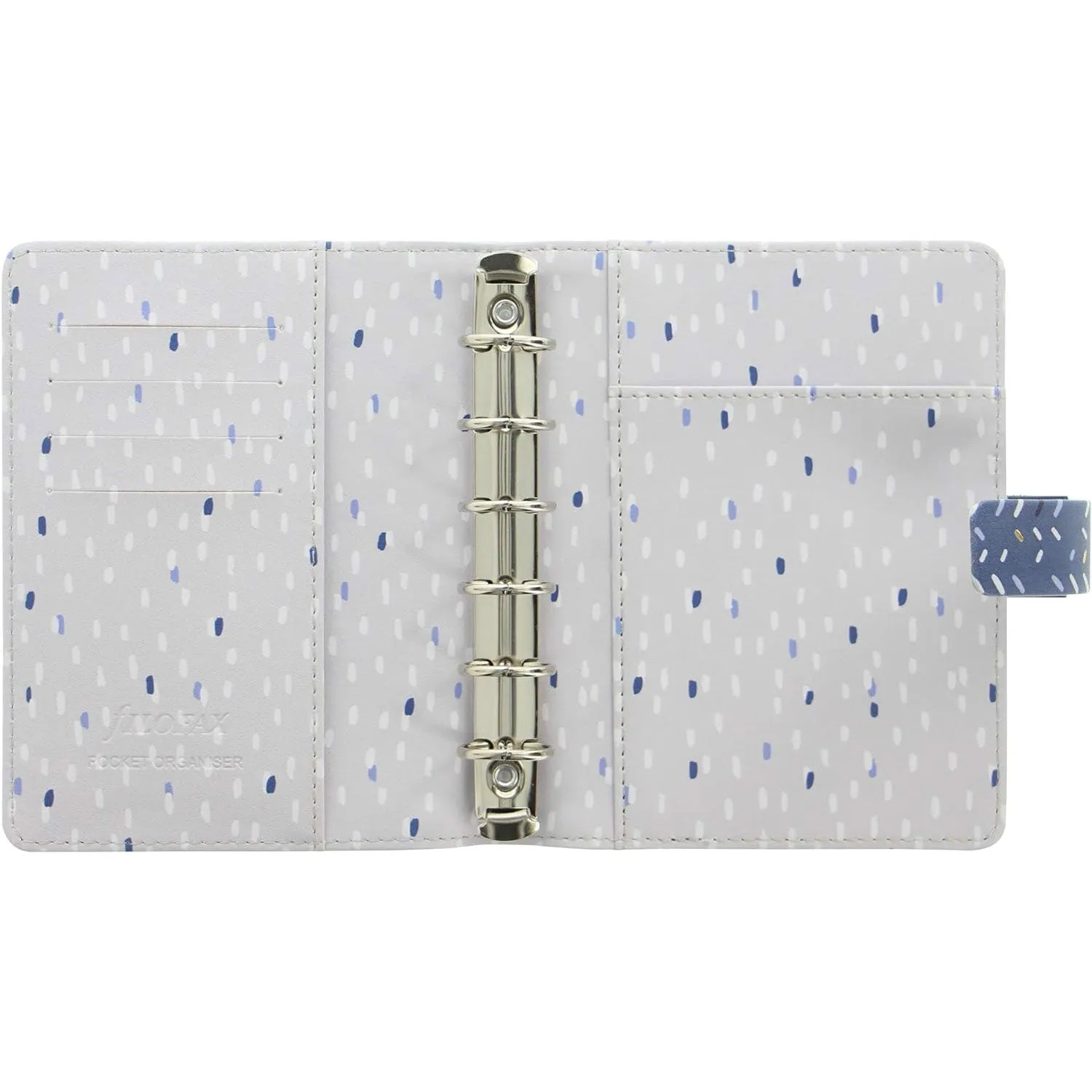 Agenda Organizer Tascabile Filofax Non Datato Indigo Blu
