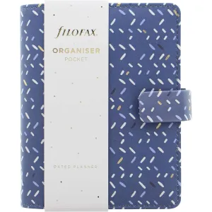 Agenda Organizer Tascabile Filofax Non Datato Indigo Blu