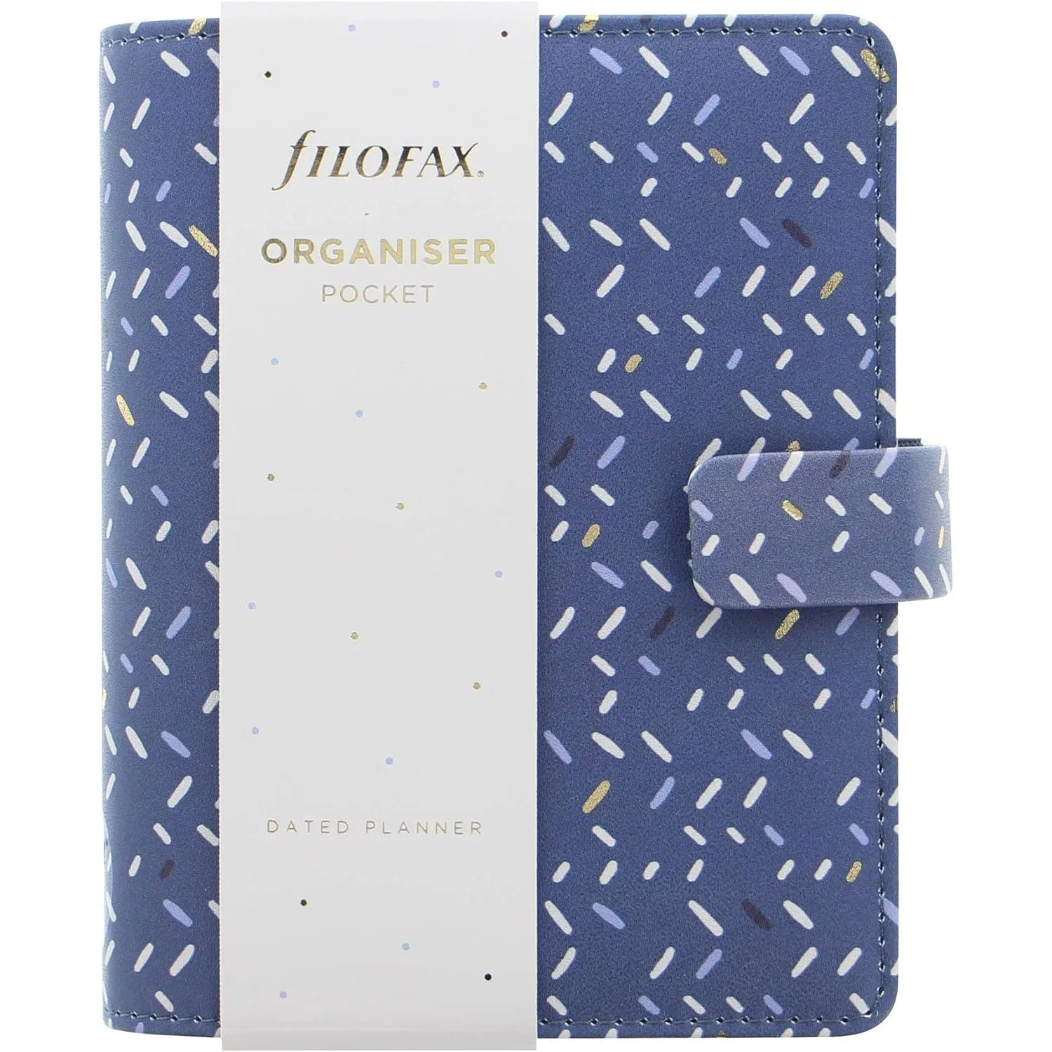 Agenda Organizer Tascabile Filofax Non Datato Indigo Blu