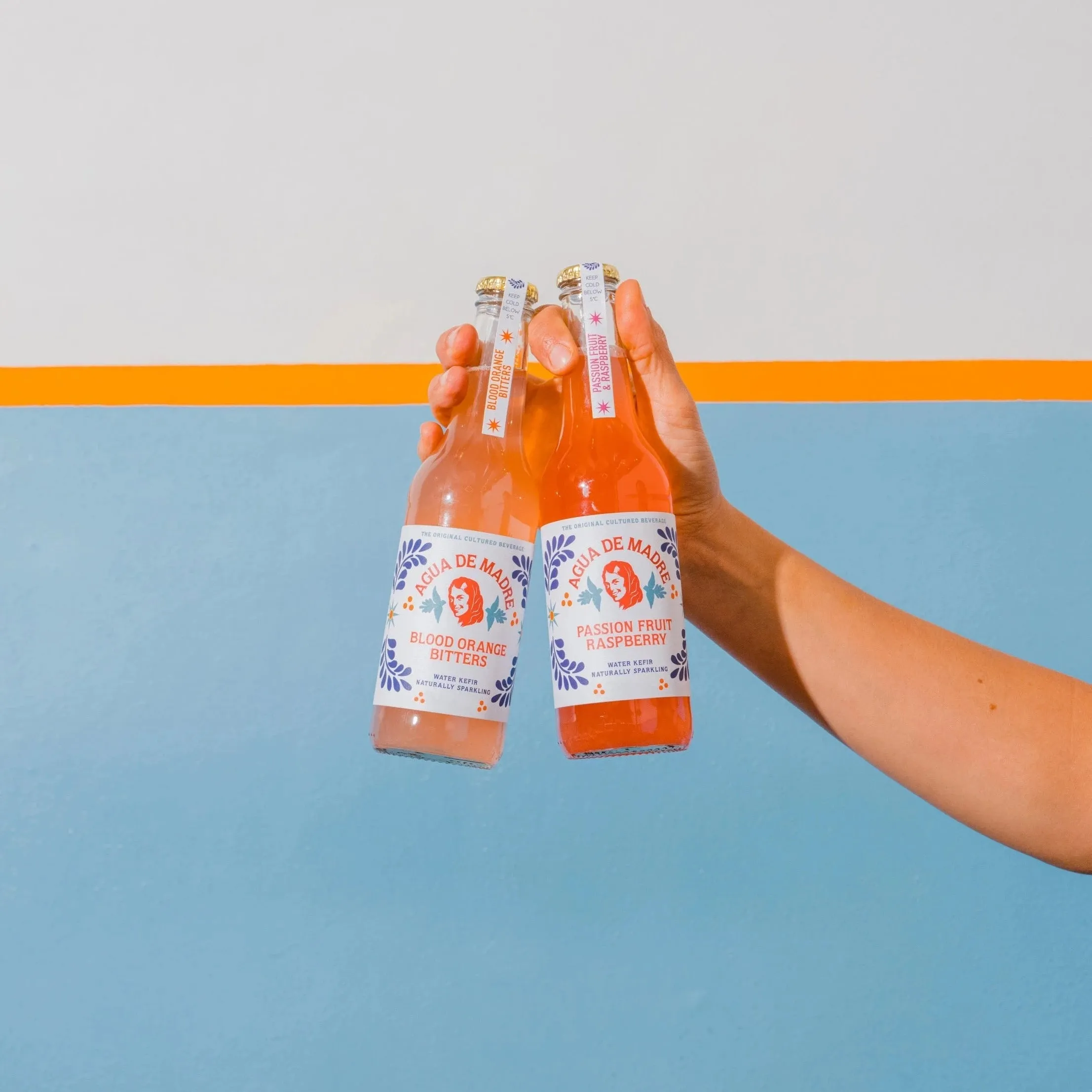 Agua De Madre Blood Orange Bitters 24 x 33cl