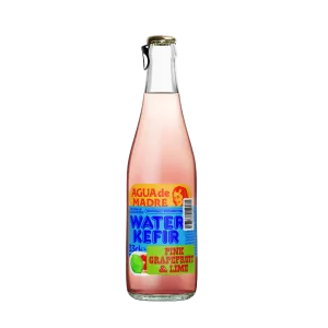 Agua De Madre Pink Grapefruit & Lime Water Kefir 24 x 33cl