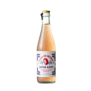 Agua De Madre Pomegranate and Hibiscus Water Kefir 24 x 33cl