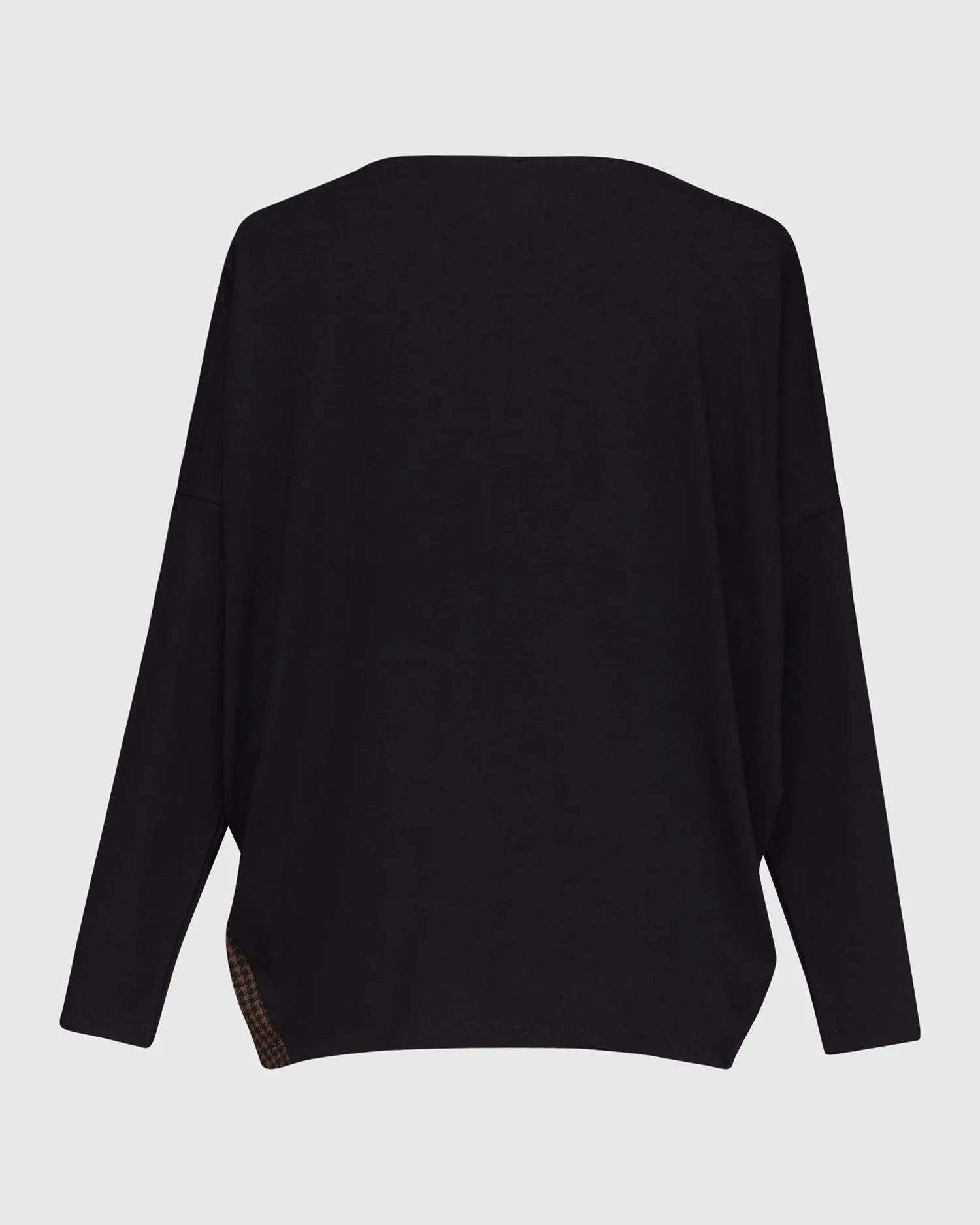 Alembika Leopard Panel Relaxed Top
