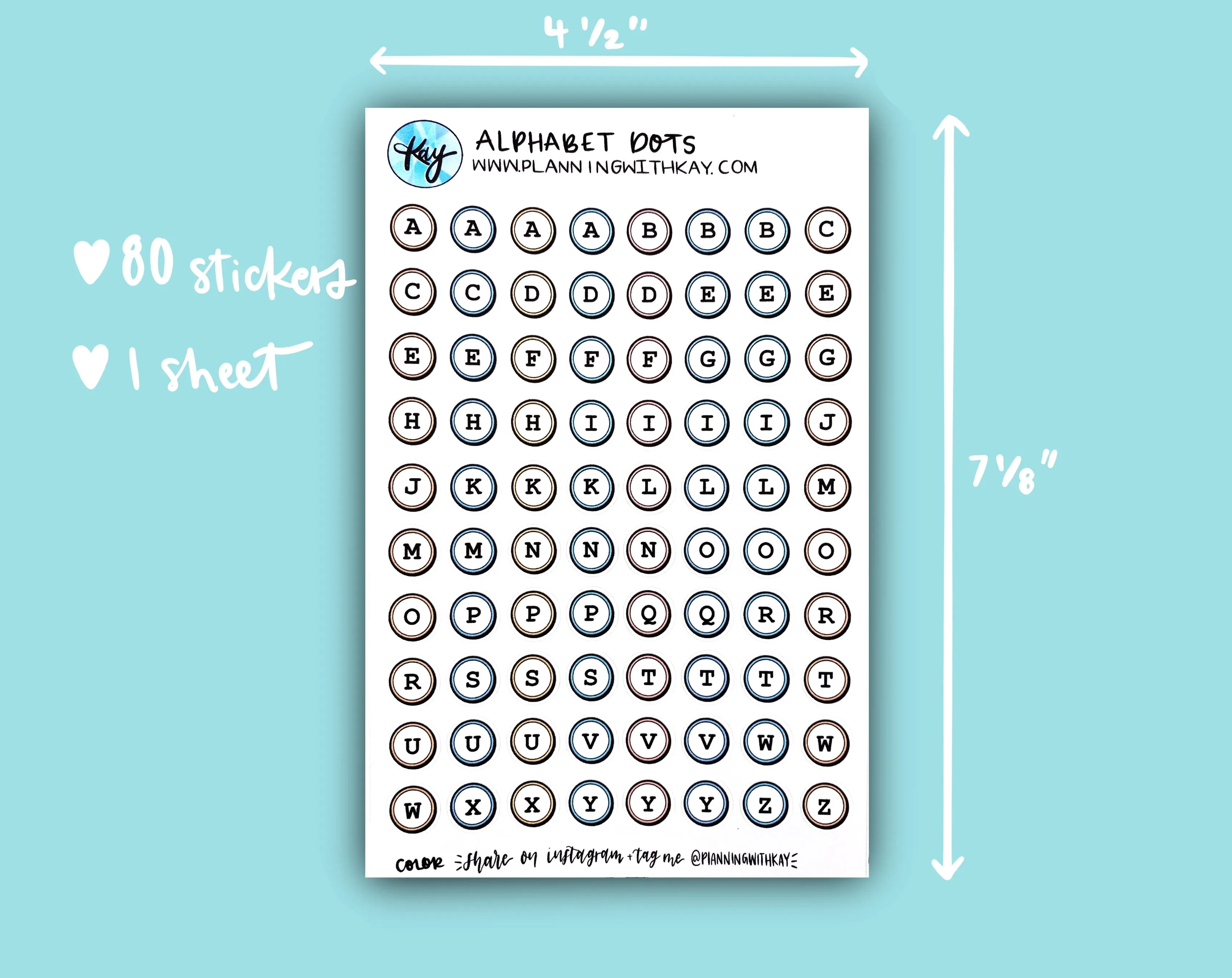 Alphabet Dots