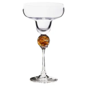 Amber Planet Margarita Glass