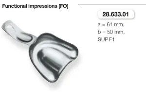 Anatomic Ehricke, Functional Impressions, Upper Jaw (28.633.01)