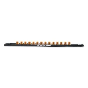 Apex Tool Group 3/8" Drive Magnetic Socket Rail Includes 14 Clips, 83127
