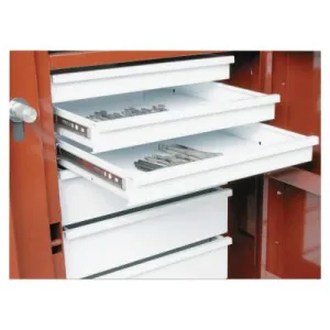 Apex Tool Group Replacement Drawer for Rolling Work Bench, 1 Drawer, 5 1/2 inSteel, White, 607990