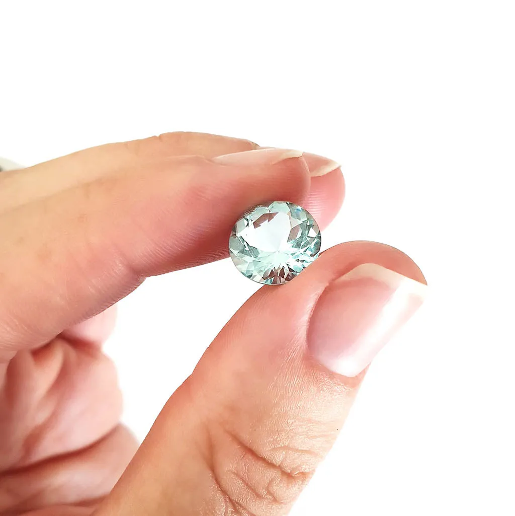 Aquamarine - Round Cut - 4.56ct