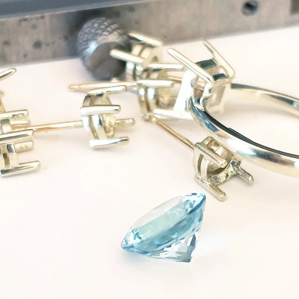 Aquamarine - Round Cut - 4.56ct
