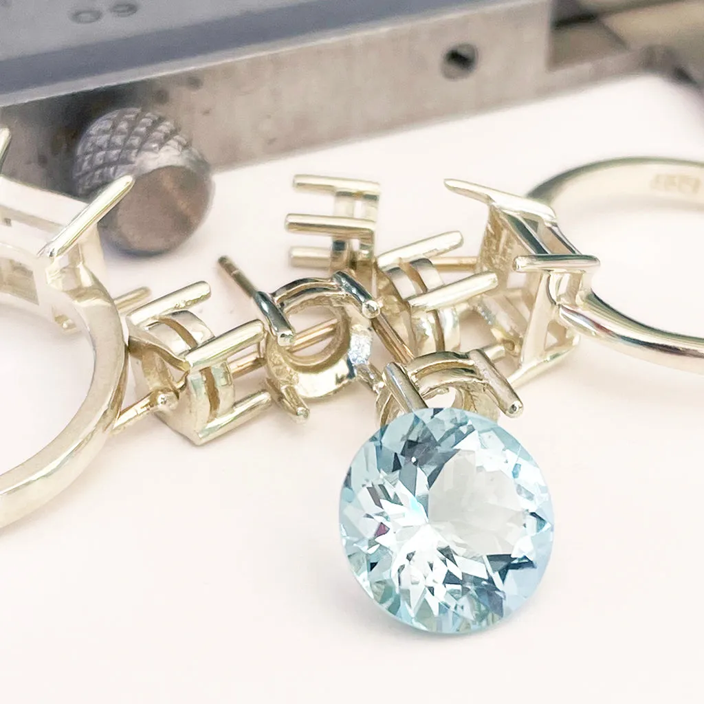 Aquamarine - Round Cut - 4.56ct