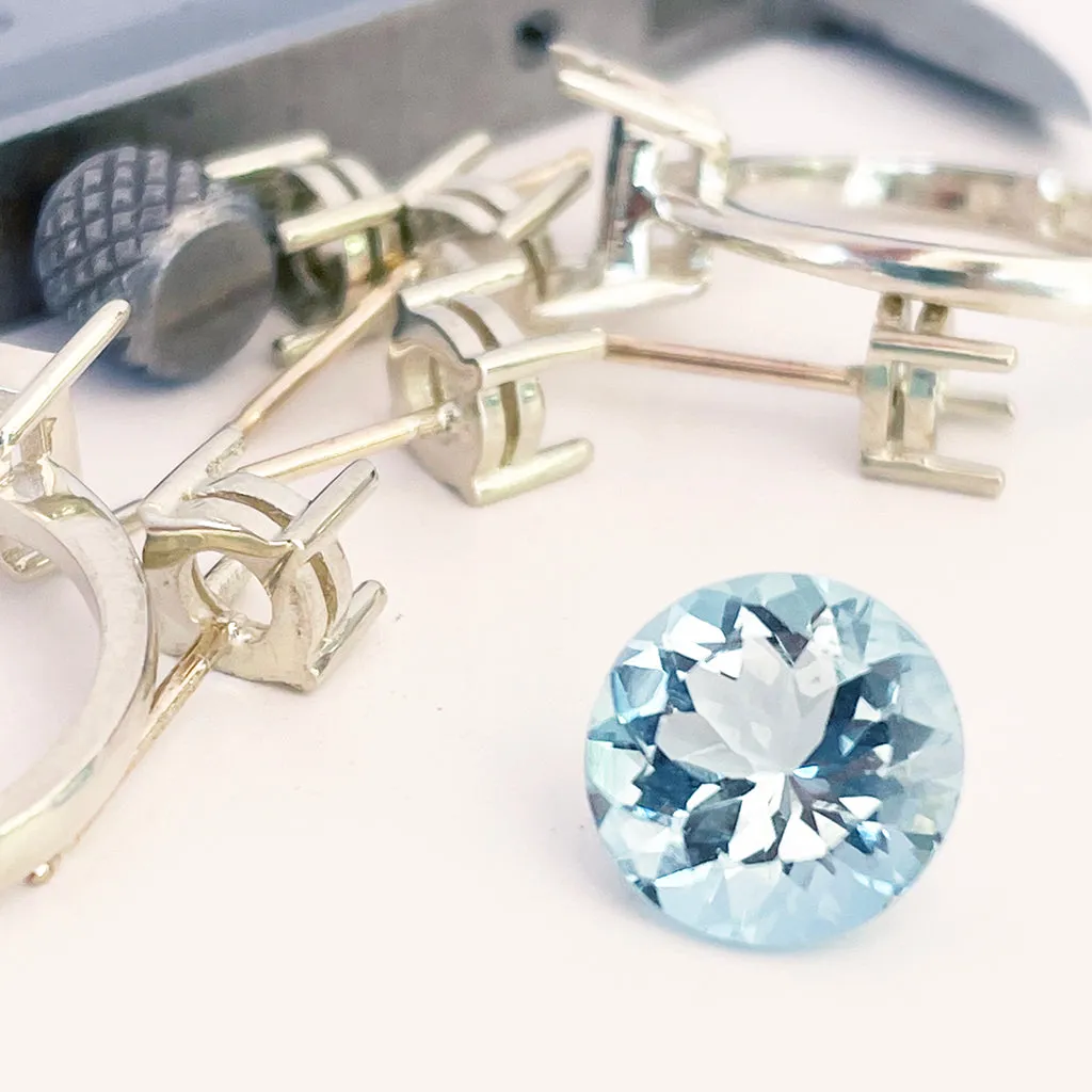 Aquamarine - Round Cut - 4.56ct