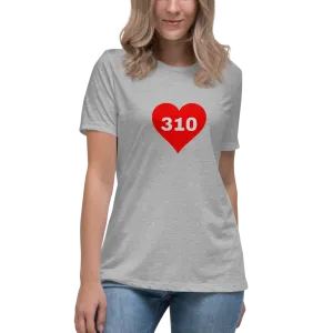 AREA CODE 310 Women's Relaxed T-Shirt
