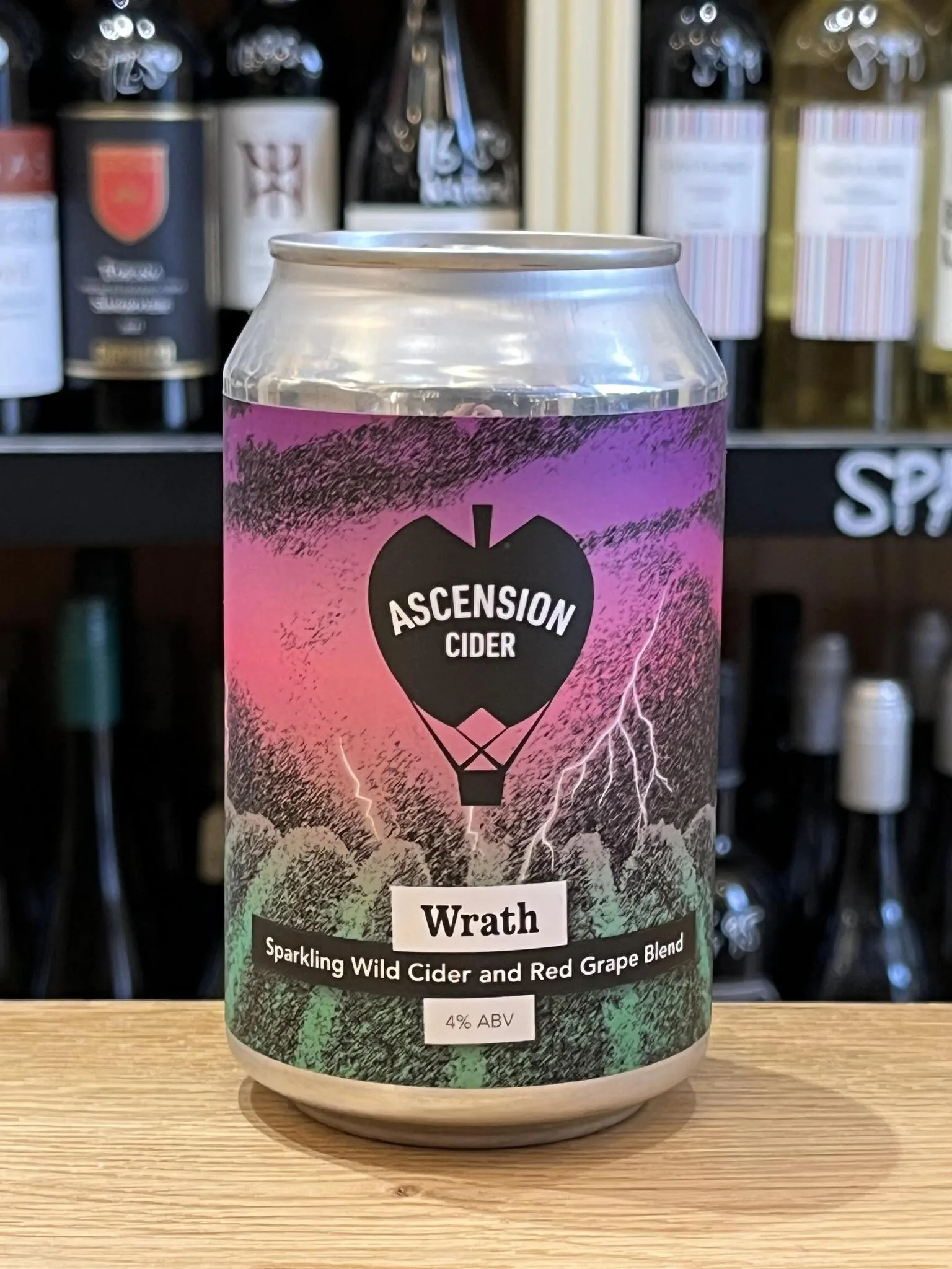 Ascension Cider - Wrath - Wild Cider With Red Grape