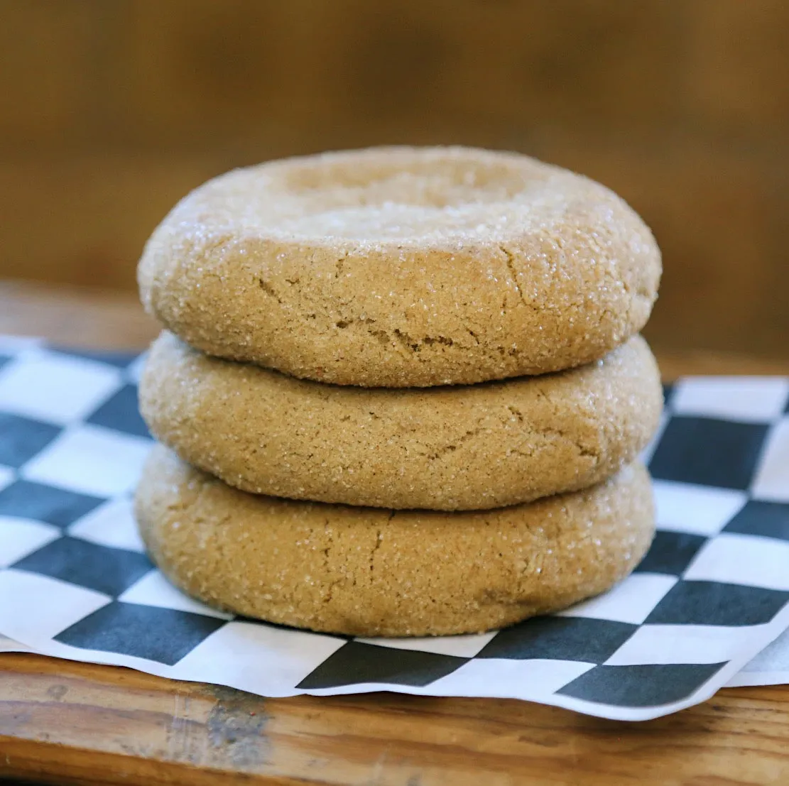 Assorted Quarter Pound Vegan Cookies - 6 Pack Snickerdoodle & Chocolate Chip