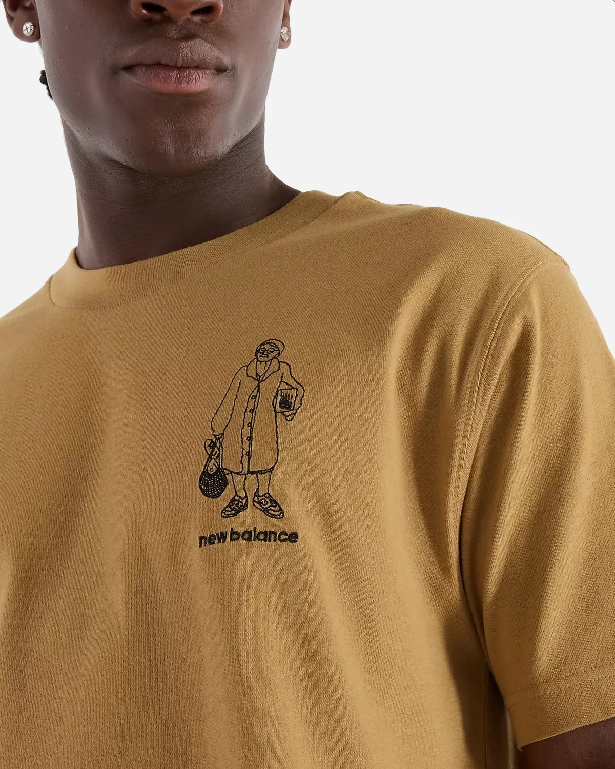 Athletics Relaxed Grandma T-Shirt - Ginger