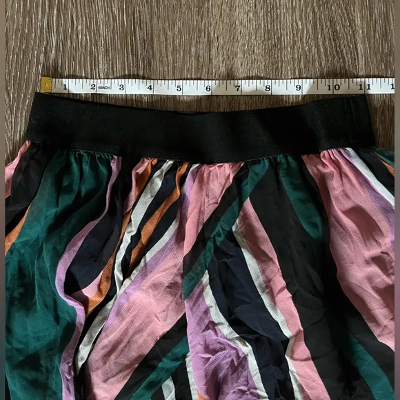 Ba&amp;sh size small pleated midi skirt