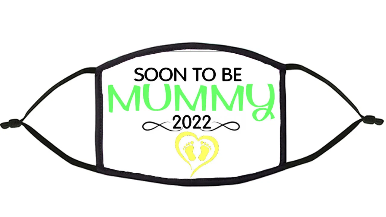 Baby Shower Re-Usable Face Mask