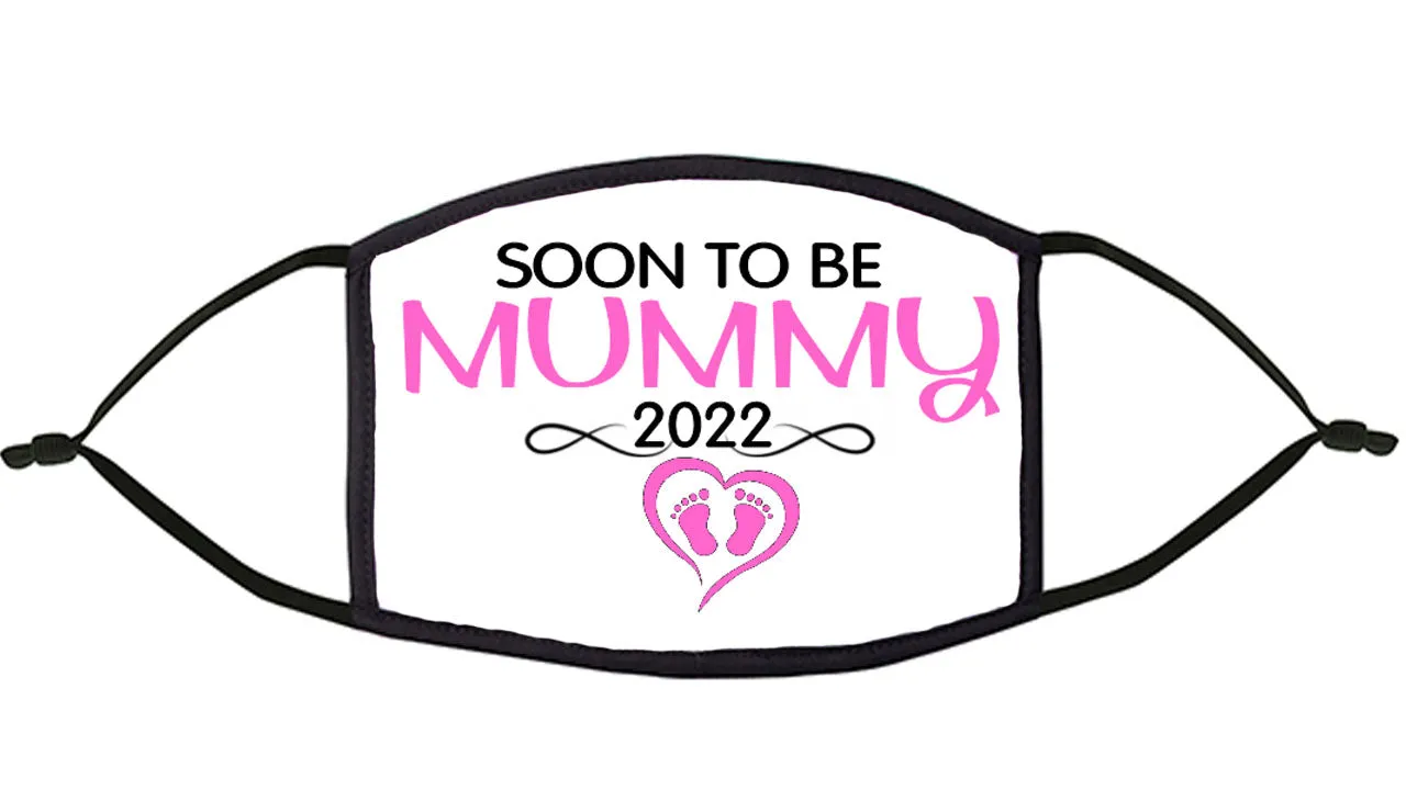 Baby Shower Re-Usable Face Mask