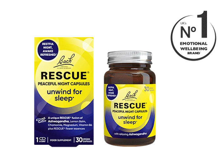 Bach Flower Remedies Rescue Peaceful Night 30's
