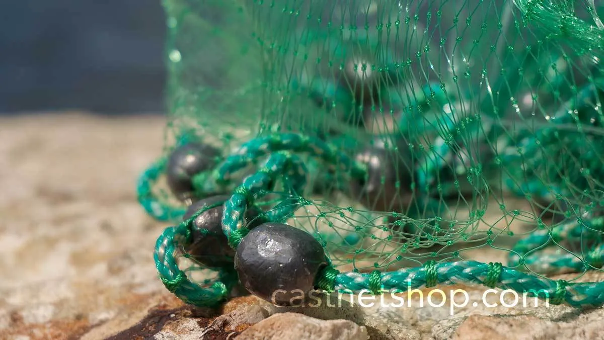 Bait Buster Bait Cast Nets CBT-BB5, 5 ft. Radius, 3/8" Sq. Mesh