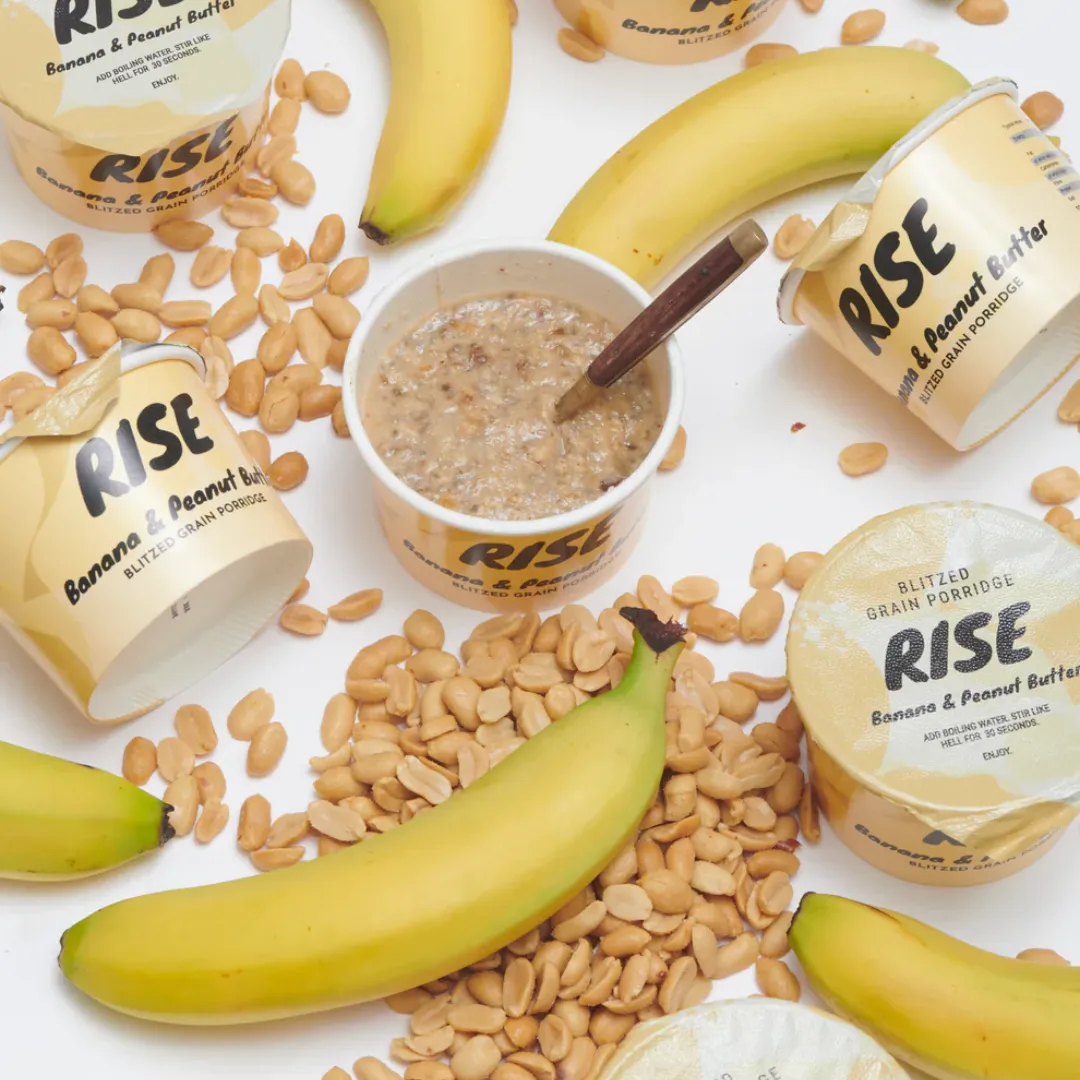 Banana & Peanut Butter Blitzed Grain Porridge 8 x 80g