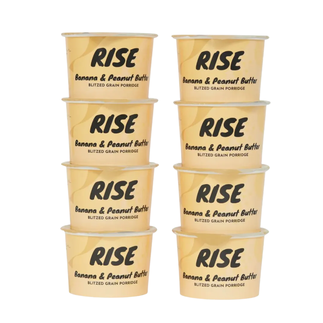 Banana & Peanut Butter Blitzed Grain Porridge 8 x 80g