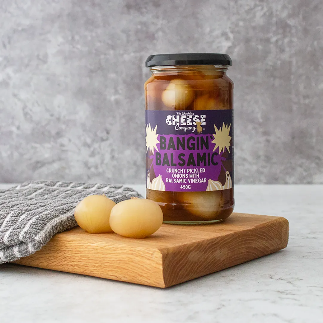 Bangin' Balsamic Pickled Onions 12 x 450g