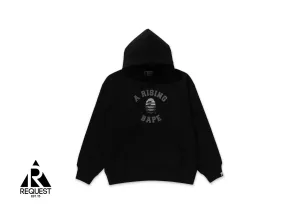 BAPE Relaxed Fit Rising Bape Hoodie "Black"