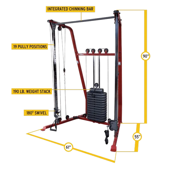 BEST FITNESS FUNCTIONAL TRAINER - BFFT10