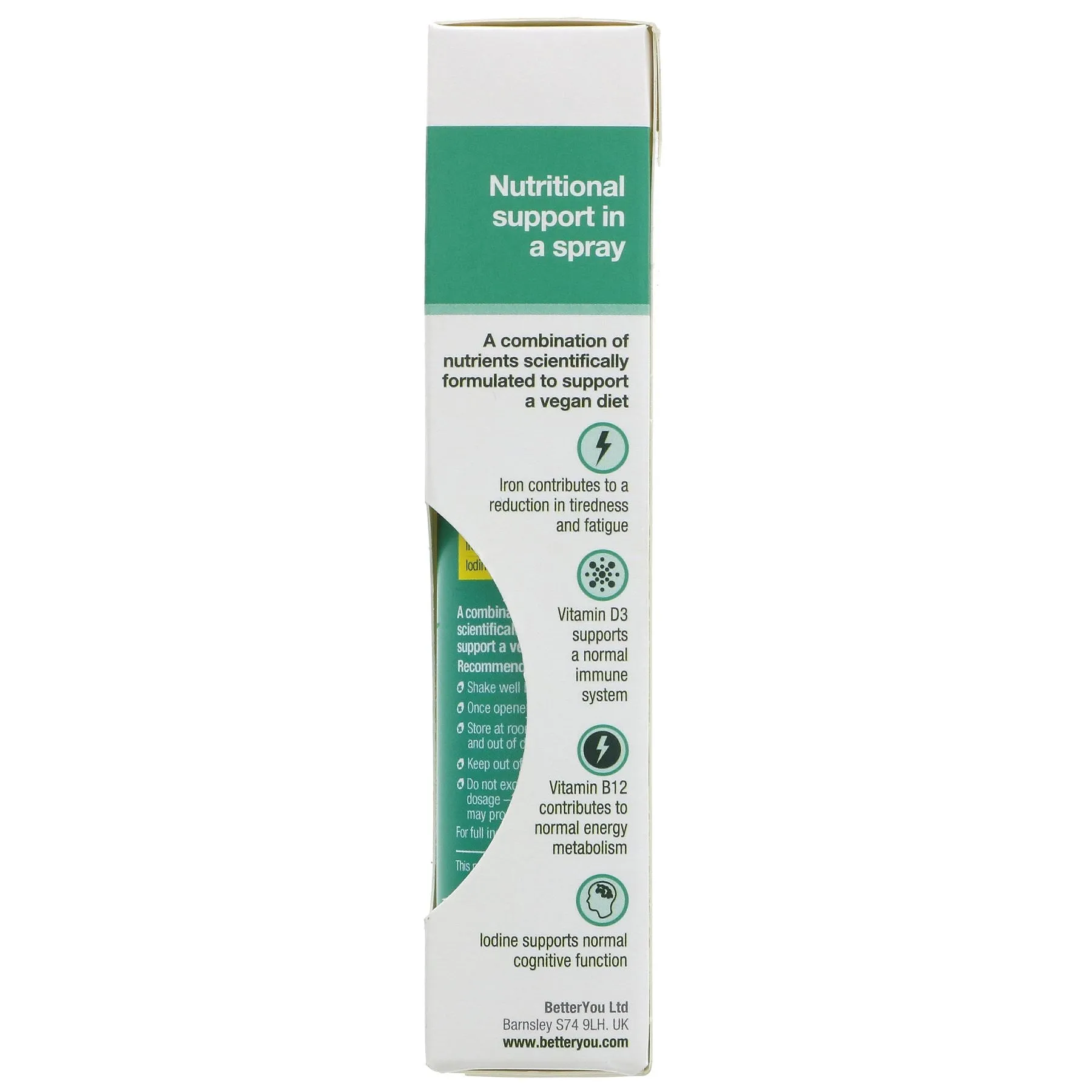 Better You | Vegan Health Spray - Essential Vitamins & Minerals | 25ml