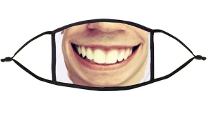 Big Teeth Funny Re-Usable Face Mask