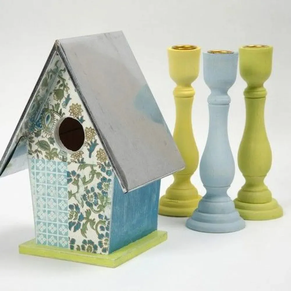 Bird Box Removable Zinc Roof 13,5x11x19cm 32mm Pine