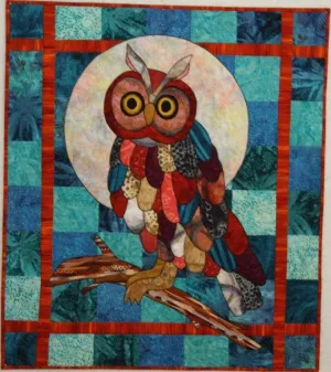 BJ Designs & Patterns Hoot Owl Applique Quilt Pattern