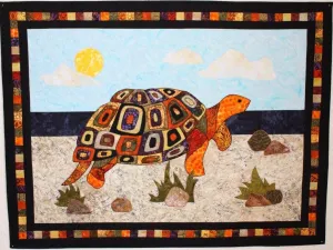 BJ Designs & Patterns Talulah Turtle Applique Quilt Pattern