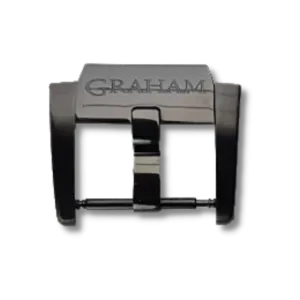 BKF209H - BLACK DLC PIN BUCKLE