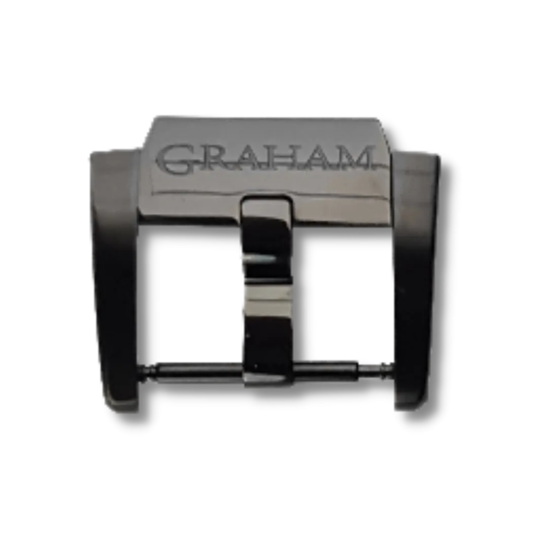BKF209H - BLACK DLC PIN BUCKLE