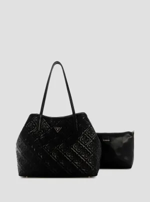 Black Adelasia 2 in 1 Tote Bag