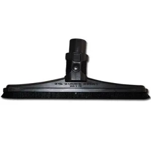 Black Commercial Sidewinder Floor Brush - 1 1/2" Neck x 15"