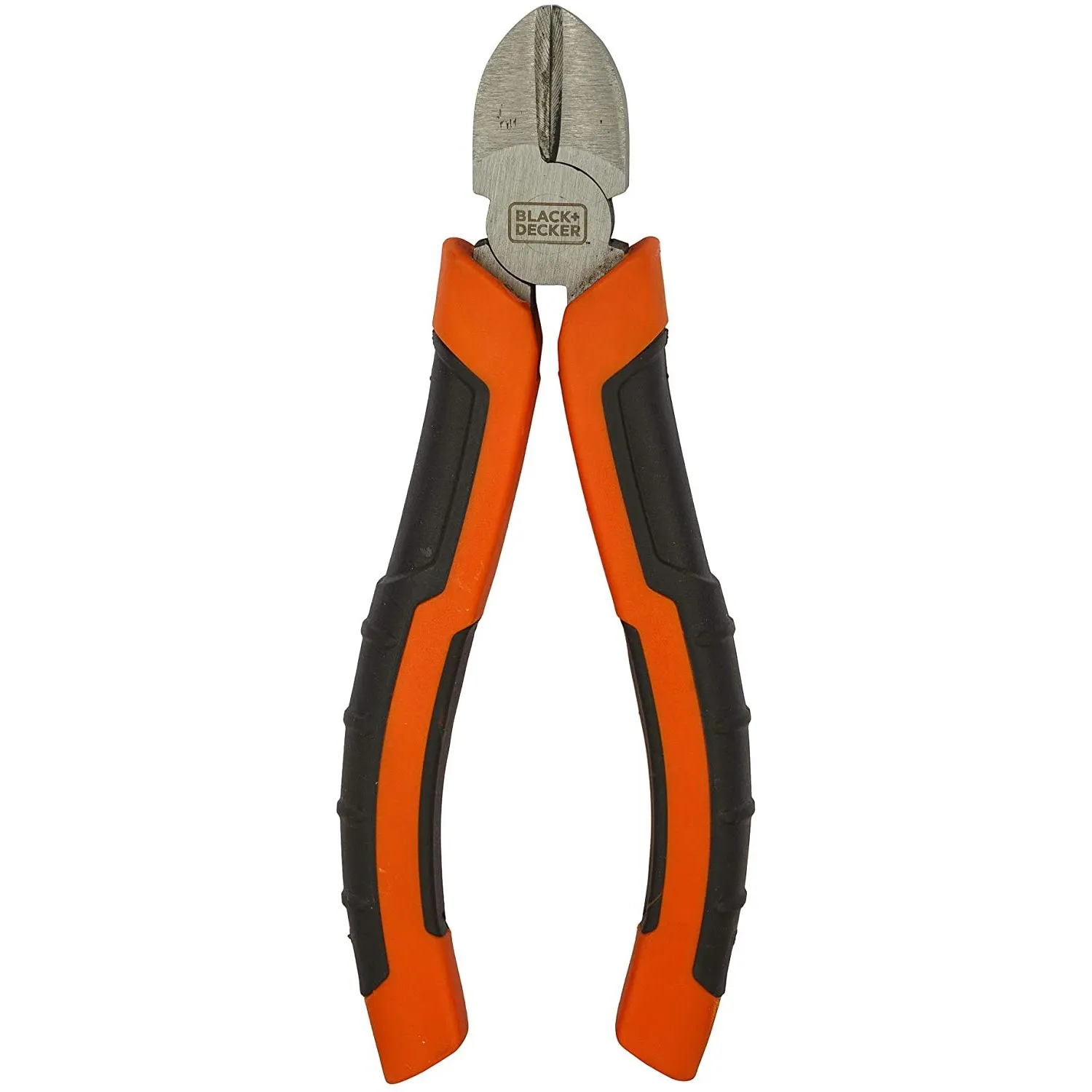 Black Decker 160mm Bimaterial Steel Diagonal Cutting Pliers